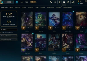 Lol Platina, 21 Skins, 1 Mítica, 2 Lendárias, Lvl 64, 9K El - League of Legends