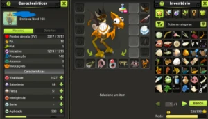 CONTA DOFUS TOUCH TALOK ENIRIPSA 108