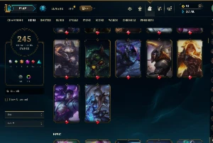 Conta Lol - 245 Skins, Conta De 2013, Skins Vitoriosas S5~11 - League of Legends