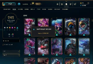 Conta Lol - 245 Skins, Conta De 2013, Skins Vitoriosas S5~11 - League of Legends