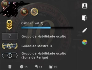 Conta Csgo Prime medalhas 10 e 5 anos - Counter Strike