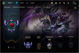 Conta Diamante 4 - League of Legends LOL