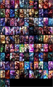 Vendo conta de Lol 71 champions / 100 skins / borda diamante - League of Legends