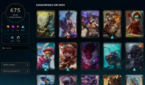 Conta Lol Mestre 675 Skins - League of Legends