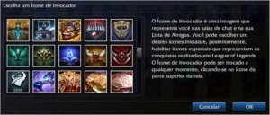 Conta platina 4 com borda de platina , Skins , Icones e Runa - League of Legends LOL