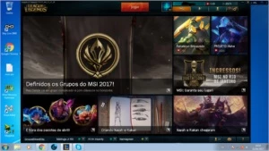 Quero vender uma conta no League Of Legends.. Platina 5 LOL