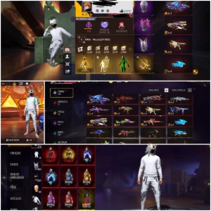 Conta Gemada free fire