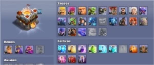 CoC CV11 Bem upado - Clash of Clans