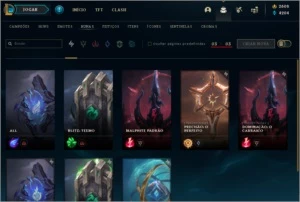 Conta LOL lv388, 88 skins, unranked. 2600 RP - League of Legends