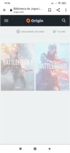 Conta origin 2 jogos