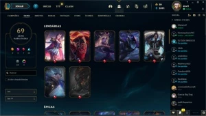 Vende-se uma conta de LoL e Valorant (2 em 1)
