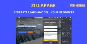 Zillapage - Crie Páginas de Vendas e Landing Pages Incríveis