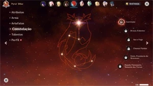 Genshin Impact (NA) AR-55 baal(c1)+diluc(c1)+hu tao+kokomi