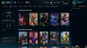 Conta League of Legends – Nível 449 De 2015 LOL