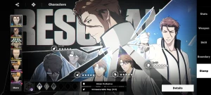 Conta Com Aizen B1 (Arma) Zaraki(Arma)(Stamp) + Urahara(Arma - Outros