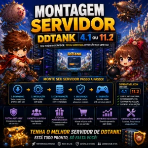 Montagem servidor DDTank local/nuvem - Outros