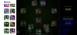 Vendo conta eFootball MUITO BOA. PEGA 3105 DE FORÇA - eFootball PES