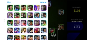 Vendo conta eFootball MUITO BOA. PEGA 3105 DE FORÇA - eFootball PES