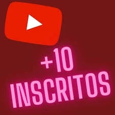 10 inscritos no YouTube - Redes Sociais
