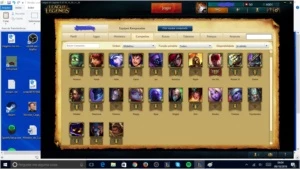 Conta Ouro V, com 2 páginas de runas completas! - League of Legends LOL