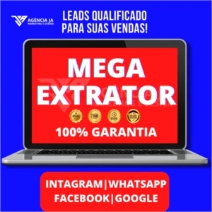 Mega Extrator de leads - Extraia Vários E-mails e contatos - Serviços Digitais
