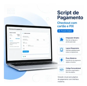 Script Php Checkout Pix E Cartão Mercado pago - Sites, Lojas e Sistemas Prontos Sites e Scripts