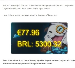LoL - Conta monstra - League of Legends