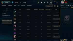 Conta Mestre sem e-mail confirmado - League of Legends LOL
