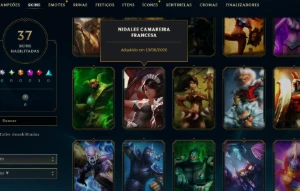 Lol Ferro, 40K Ea, Lvl 30, Upada na Mão e com Skin Lendária - League of Legends