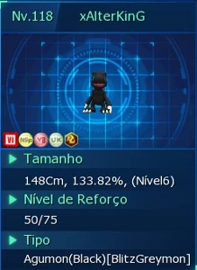 CONTA NO LADMO LUCEMON TOP - Digimon Masters Online