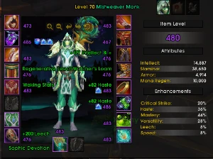 70 Monge Healer/Dps/Tank [481ilvl] [4 Tier Sets] - Blizzard