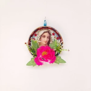 Relicário Sagrado Coração de Maria - Artesanato e Personalizados