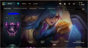 Mestre 166 skins - League of Legends LOL