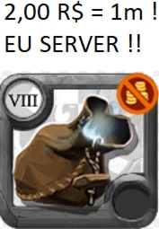 Prata Albion 2R$/M - SV EU - Albion Online