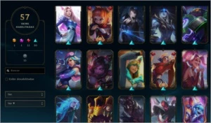 Conta  de LOL com Muitas skins e ouro 4 - League of Legends