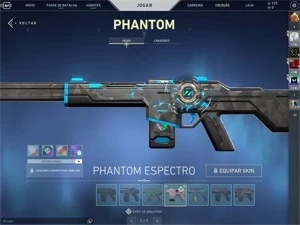 Conta de valorant com bastante skin e no precin