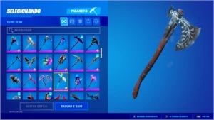 Conta Fortnite Caveirao Roxo