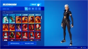 Conta Fortnite Caveirao Roxo