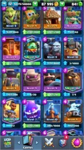 Clash Royale nível 12