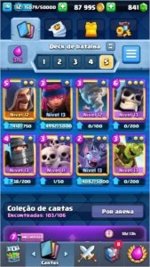 Clash Royale nível 12
