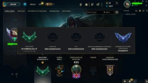 Conta de League Of Legends Nível 352/132 Skins/151 Campeões LOL