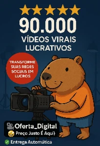 🎥💥🙅‍♂️Pacote +90.000 Vídeos E Cortes Virais Lucrativos 🤑