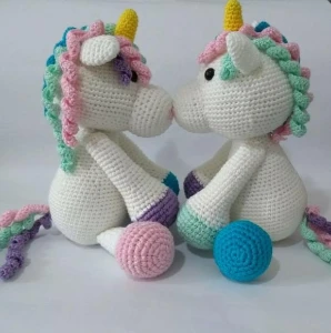 Amigurumi Unicórnio - Artesanato e Personalizados