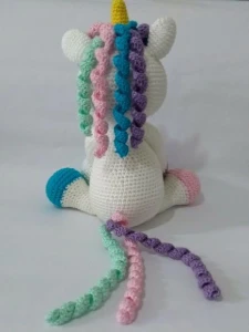 Amigurumi Unicórnio - Artesanato e Personalizados