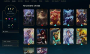 Conta Nfa Com Rammus Rei E Kayle Juíza - League of Legends LOL