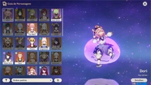 conta genshin impact xiao,yae,klee,ayato