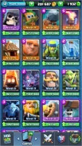 Conta Clash Royale LVL 12