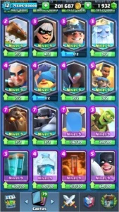 Conta Clash Royale LVL 12