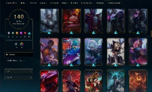 Conta lol MMR alto e várias skins - League of Legends