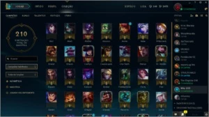 Conta Gold 3 (70 skins, 12 páginas de runas) - League of Legends LOL